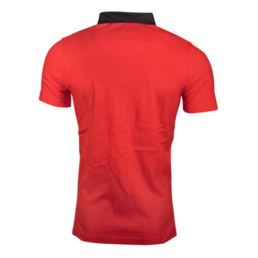 2017-2018 South Africa Springboks Fan Polo Shirt (Fiery Red)