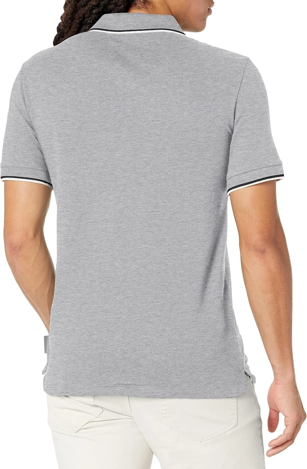 Armani Exchange Men's Short Sleeve Jersey Knit Polo