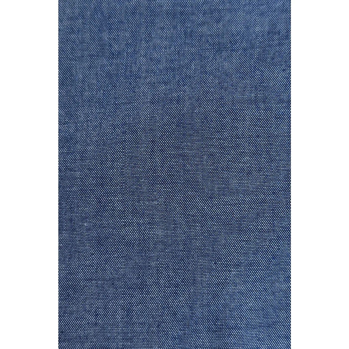 Blue Textured Slim Fit Shirt