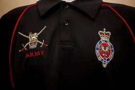 Blues and Royals Performance Polo 'Multi Logo Options Build Your Own Shirt'
