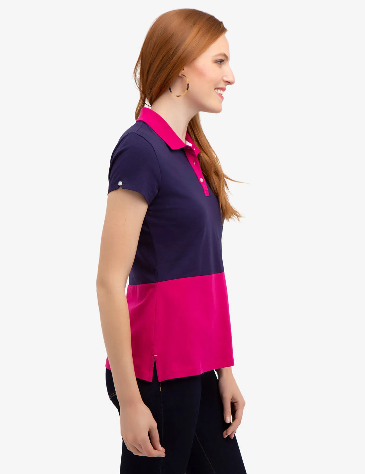 COLORBLOCK POLO SHIRT