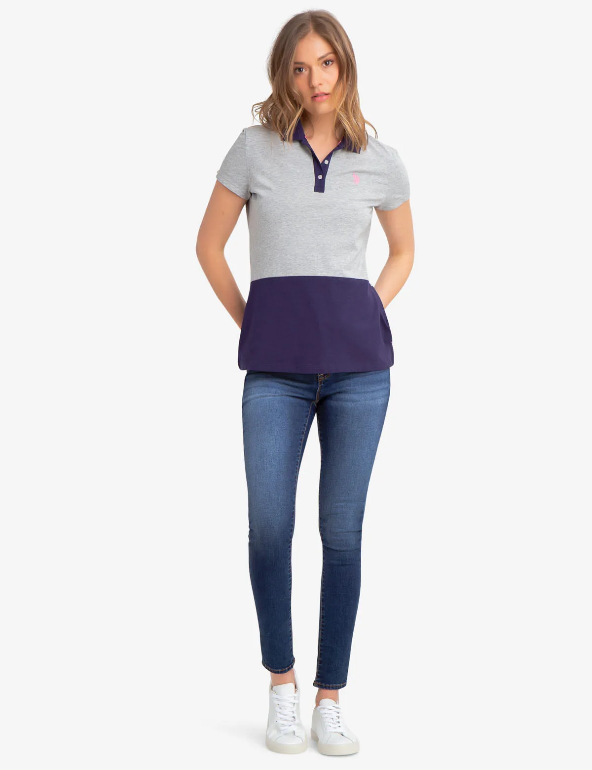 COLORBLOCK POLO SHIRT
