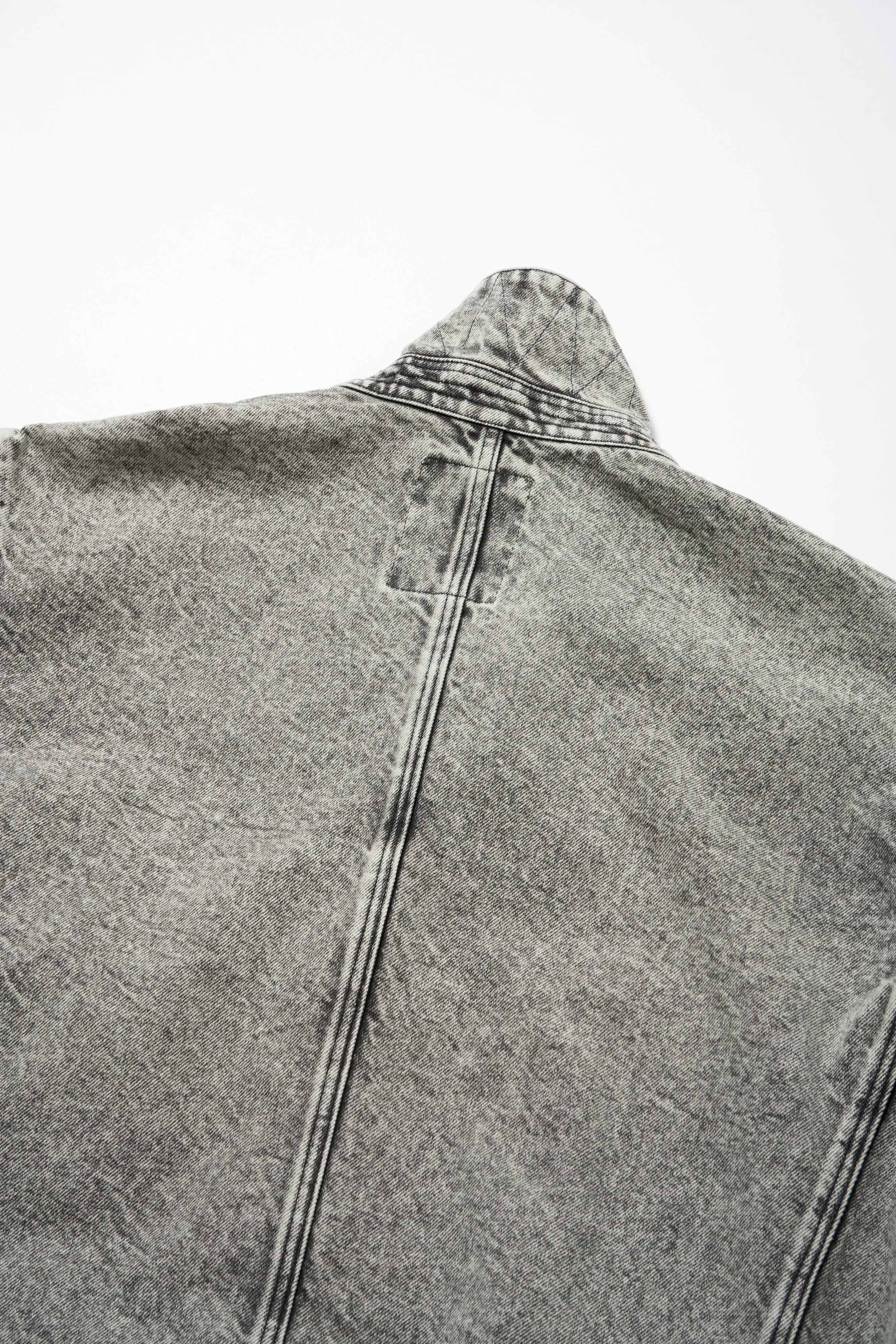 DENIM PRISONER COVERALL JACKET .12【LUNA WHITE】