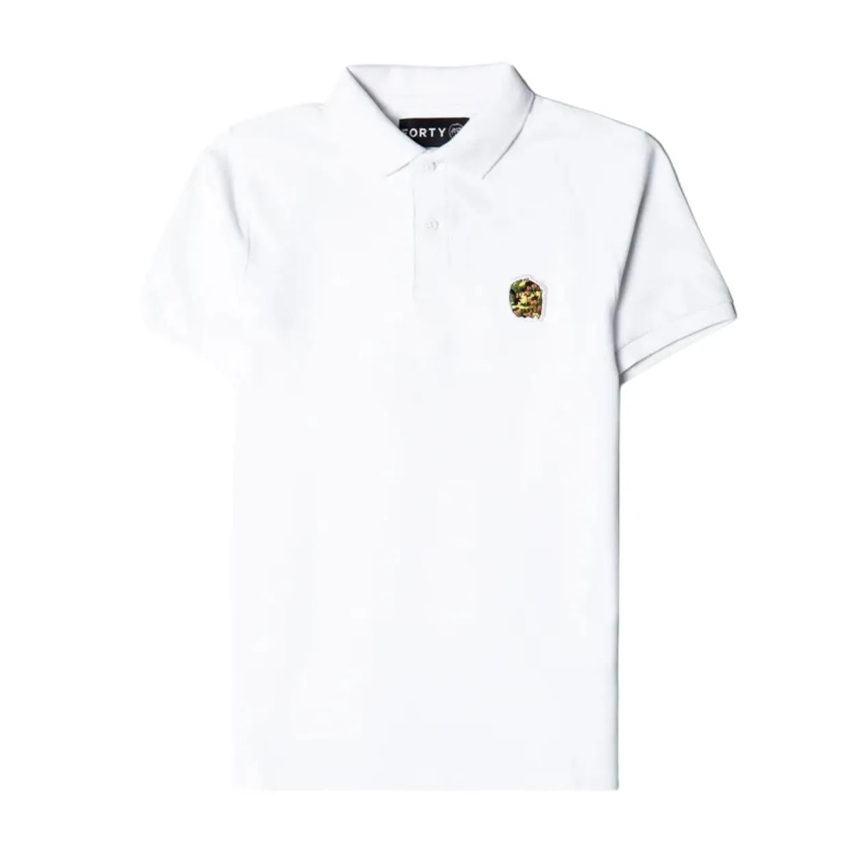 Forty Kids Draper White Polo Shirt