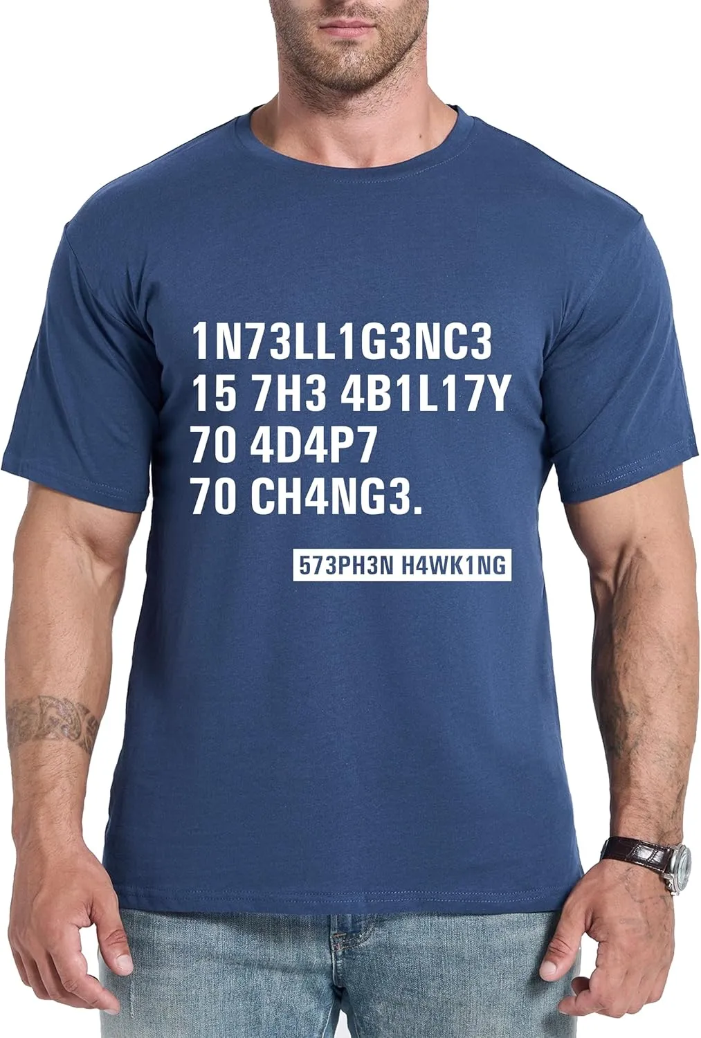 Geek Intelligence Funny Shirts for Men Graphic T-Shirts - Science T-Shirt Funny Tee Cotton S-5XL