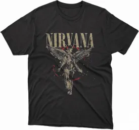 Grayce Nirvana in Utero Angel Splatter T-Shirt - by Nirvana Splatter (US, Alpha