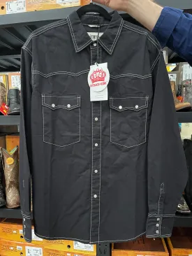 Outback King| Rugged Frontier Denim Shacket| Men's Western Shirt
