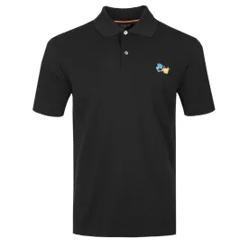 Paul Smith Paint Splatter Polo Shirt in Black