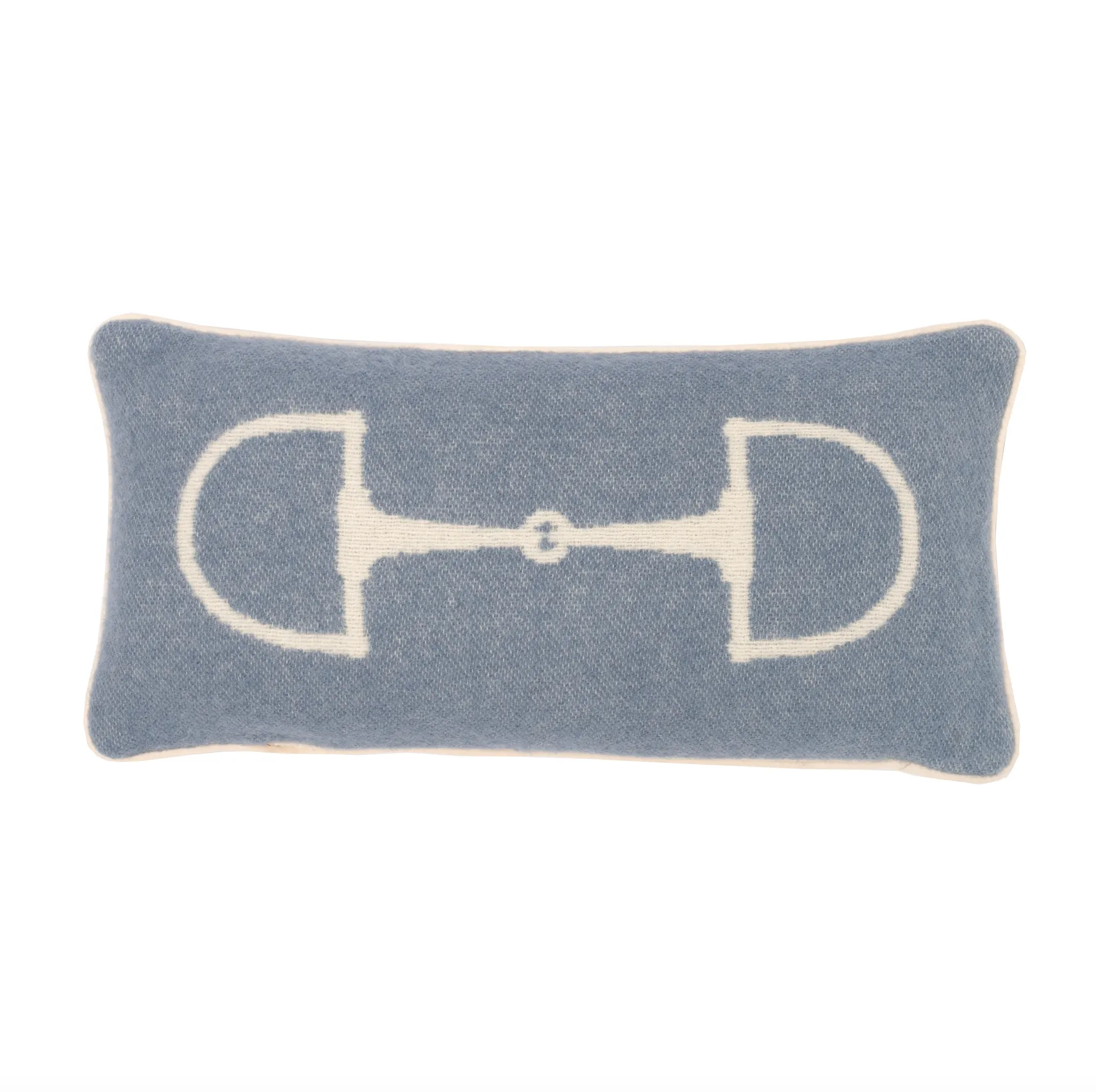 RETRO CUSHION NZ WOOL DENIM BLUE