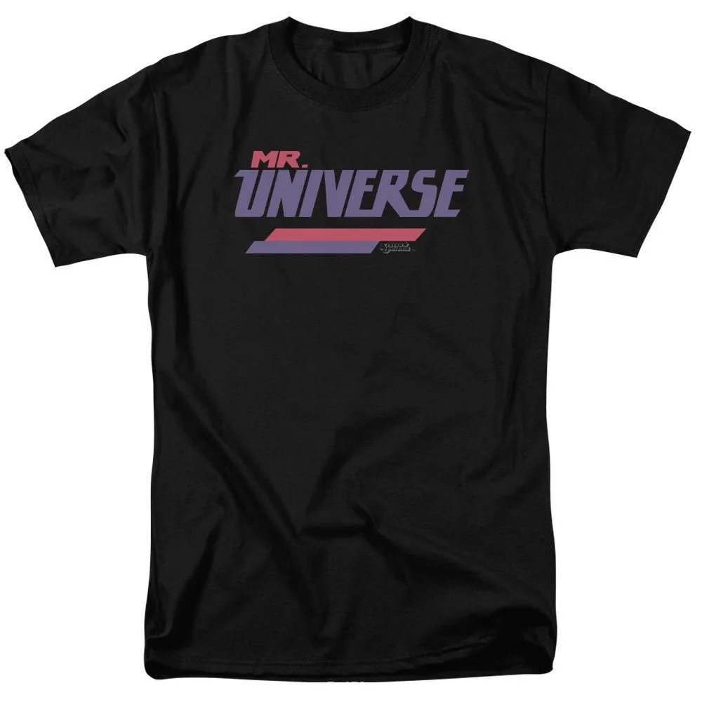 Steven Universe Mr. Universe Adult Black T-Shirt