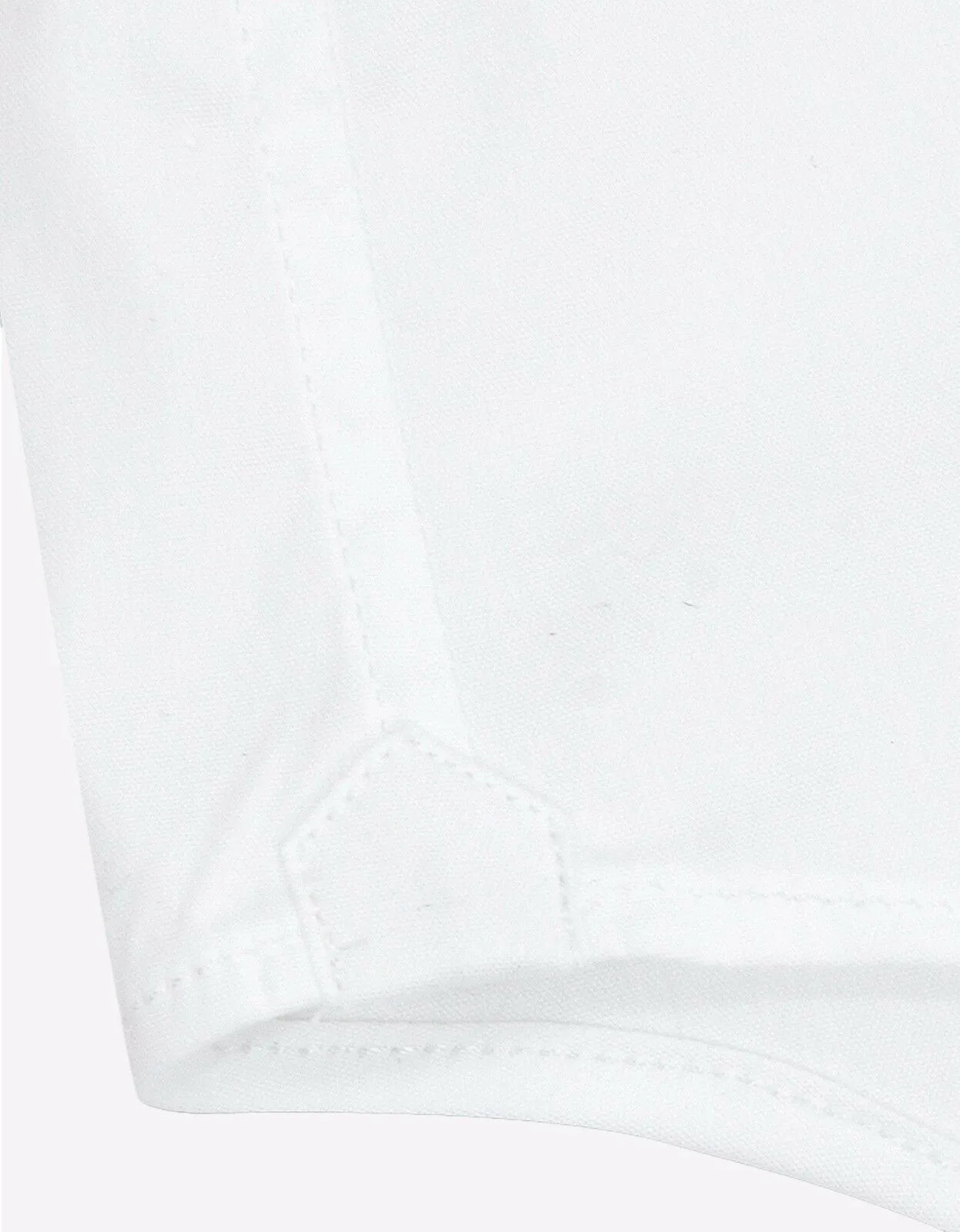White Fitted Cufflink Shirt