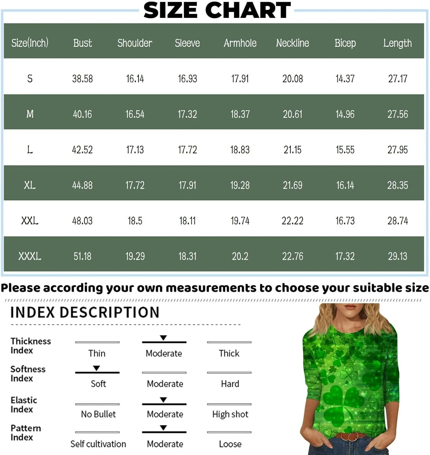 Womens Fall Tops 3/4 Sleeve Crewneck Cute Shirts Casual Trendy Print Blouses Length T Shirt 2024