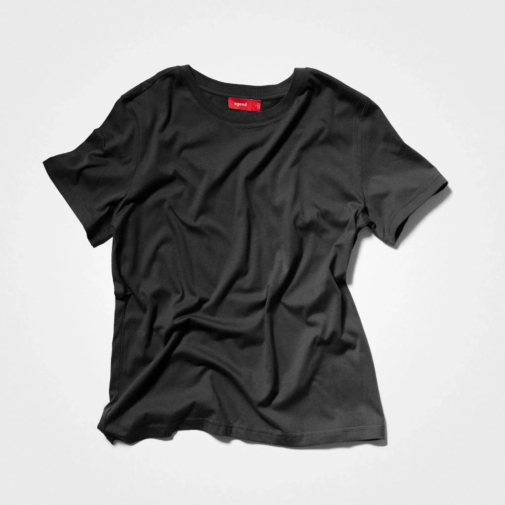 Women’s Recycled Cotton T-Shirt, Black